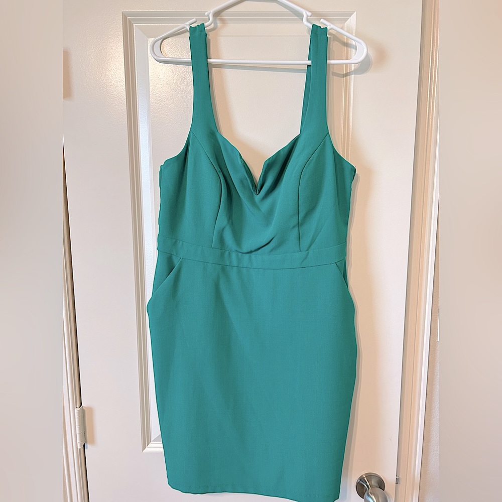 NEW City Studio Teal Dress